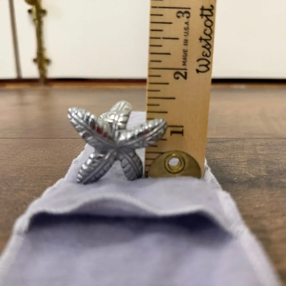 Mariposa Palm Tree Cheese Spreader Silver